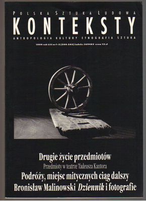 Konteksty  Polska Sztuka Ludowa nr 1-2  1999
