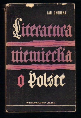 Literatura niemiecka o Polsce w latach 1918-1939