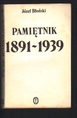 Pamiętnik 1891 - 1939