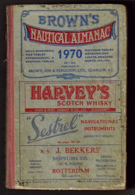Browns Nautical Almanac 1970