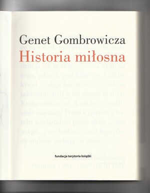 Genet Gombrowicza. Historia miłosna