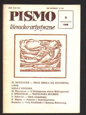 Pismo literacko-artystyczne..nr 9..1989
