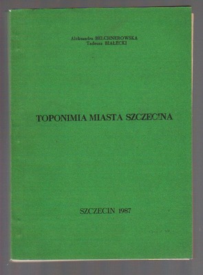 Toponimia miasta Szczecina
