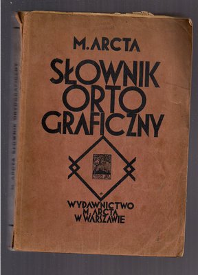 Słownik ortograficzny..wydanie 3..1927