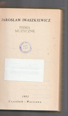 Pisma muzyczne