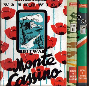Bitwa o Monte Cassino..3 tomy..reprint wydania z 1945 r