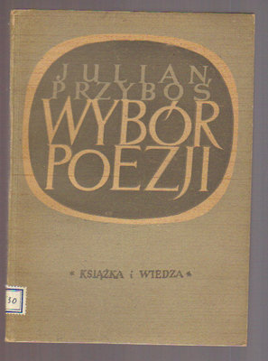 Wybór poezji..wyd. 1949