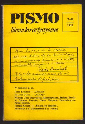 Pismo literacko-artystyczne..nr 7-8..1983