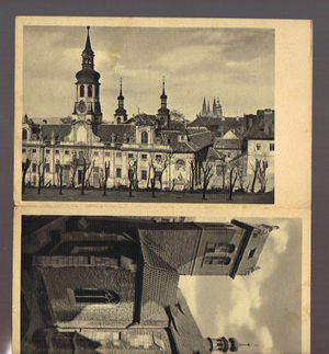 Praga, kościoły..12 kart.. 1929?