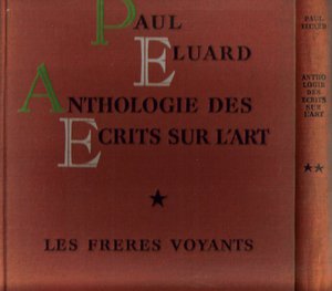 Anthologie des ecrits sur l art..tomy 1,2..j.francuski