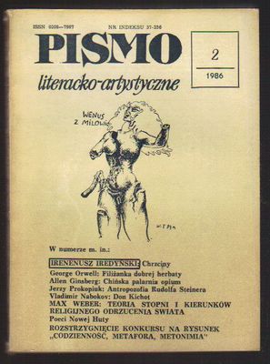 Pismo literacko-artystyczne..nr 2..1986