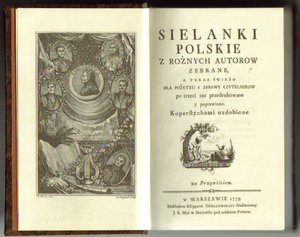Sielanki polskie z różnych autorów zebrane...reprint wydania z roku 1778