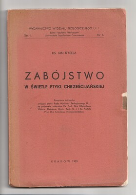 Zabójstwo w świetle etyki chrześcijańskiej