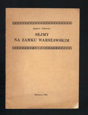 Sejmy na Zamku Warszawskim
