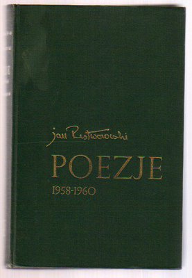 Poezje 1958-1960..il.Marek Rostworowski