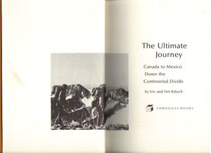 The Ultimate Journey: Canada to Mexico Down the Continental Divide