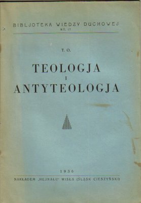 Teologia i antyteologia..1936