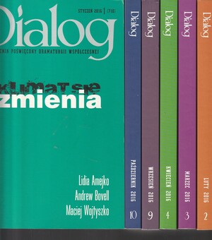 Dialog miesięcznik nr 1,2,3,4,9,10 2016