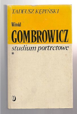 Witold Gombrowicz.Studium portretowe