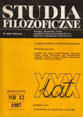Studia filozoficzne..nr 12..1987