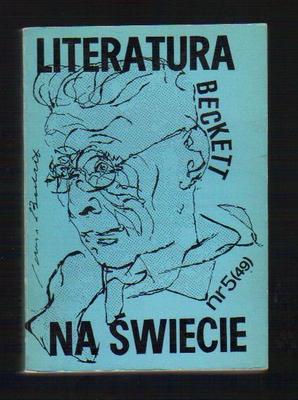 Literatura na Świecie nr 5 1975 Samuel Beckett