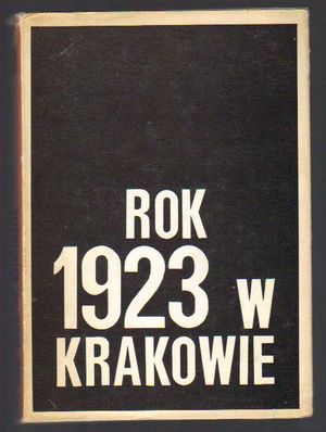 Rok 1923 w Krakowie