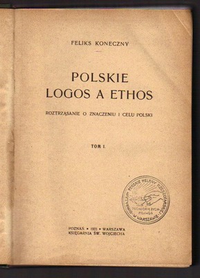 Polskie Logos a Ethos   tomy 1,2